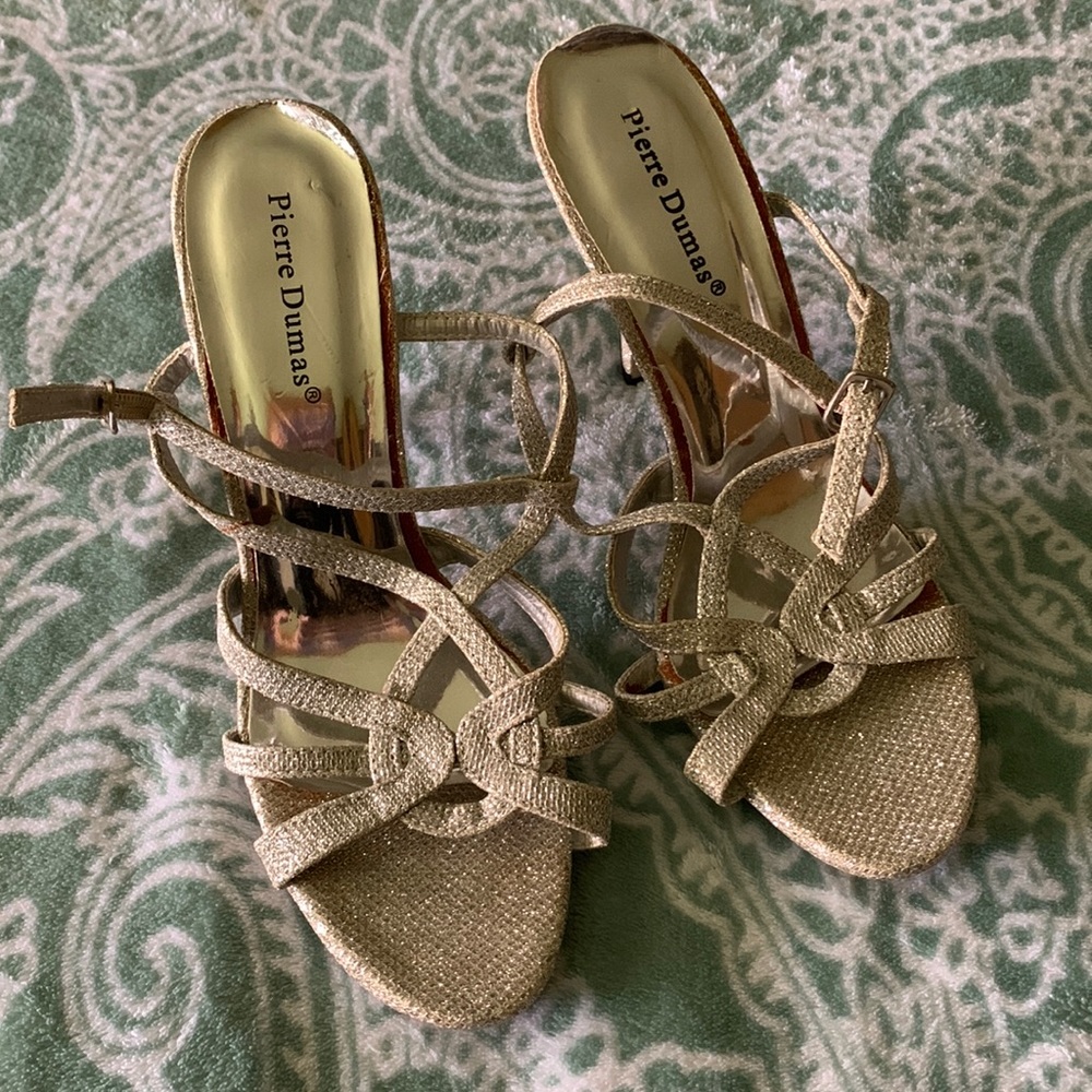 Sparkly high heels size 7.5